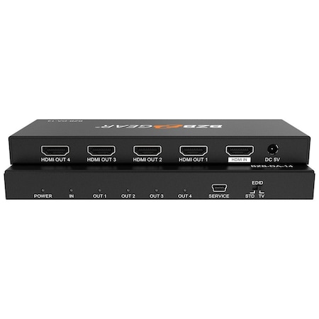 Bzbgear 1X4 4K HDMI SPLITTER BZB-DA-14